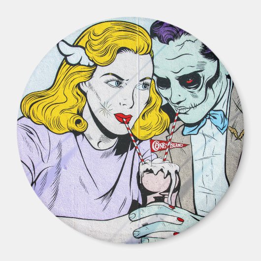 zombie love shake magneet (Voorkant)