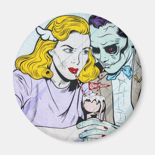 zombie love shake magneet (Voorkant)