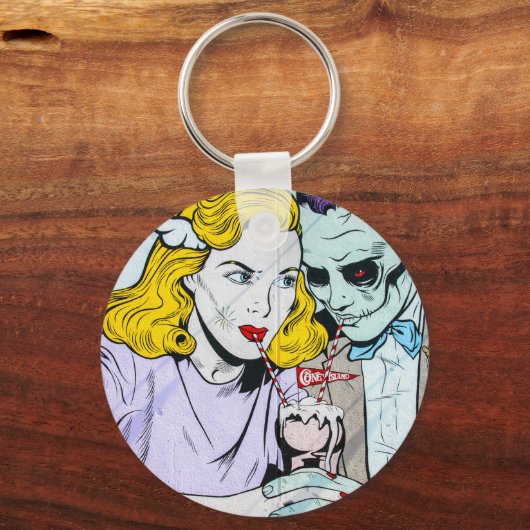 zombie love shake sleutelhanger (Voorkant)