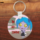 Zombie Love Sleutelhanger (Voorkant)