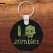 Zombie Love Sleutelhanger (Voorkant)