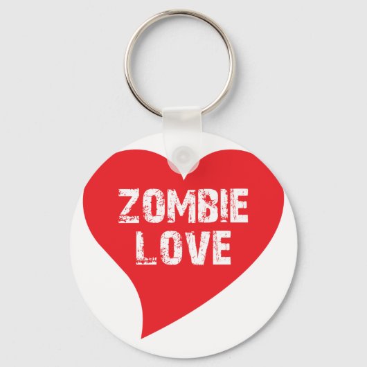 Zombie Love Sleutelhanger (Voorkant)