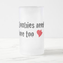 Zombie Love Stein Matglas Bierpul