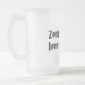 Zombie Love Stein Matglas Bierpul (Links)