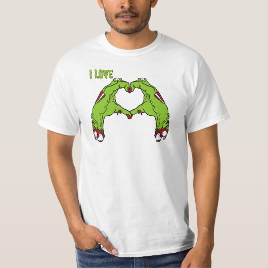 Zombie Love T-shirt (Voorkant)