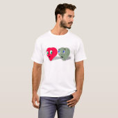 Zombie Love T-shirt (Voorkant volledig)