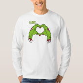 Zombie Love T-shirt (Voorkant)