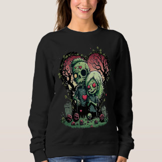 Zombie Love Valentine Horror Monster Halloween Got Trui
