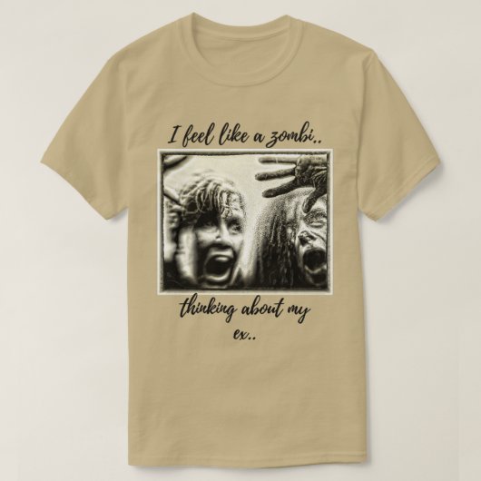 Zombie Lover 1 T-shirt (Design voorkant)