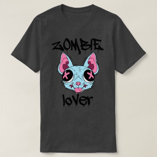 Zombie Lover iPhone case 1 T-shirt (Design voorkant)