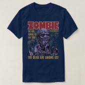 Zombie Lucio Fulci Italiaanse Horror T-shirt (Design voorkant)