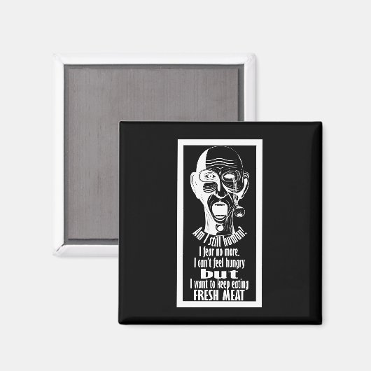 Zombie Magneet (Voorkant / Achterkant)