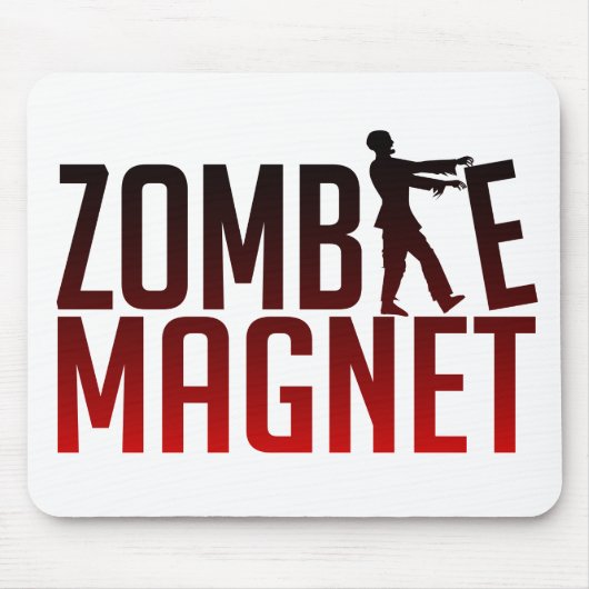 ZOMBIE MAGNET mousepad Muismat (Voorkant)