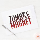 ZOMBIE MAGNET-stickers Rechthoekige Sticker (Envelop)