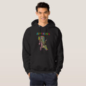 zombie maïs ik hou van brainbows hoodie (Voorkant volledig)