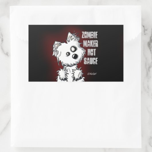 Zombie Maker Hot Sauce sticker (Tas)