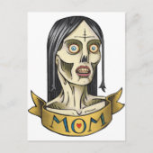 Zombie mama briefkaart (Voorkant)