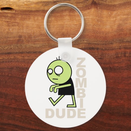 Zombie Man Sleutelhanger (Voorkant)