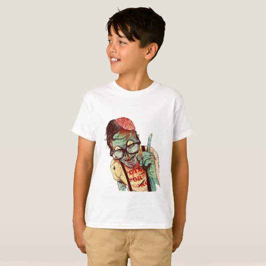 Zombie-Mannen T-shirt (Voorkant volledig)