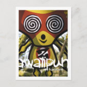 Zombie Mascot Briefkaart (Voorkant)