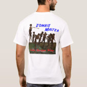 Zombie Master T-shirt (Achterkant)