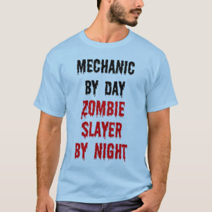 Zombie Mechanic Joke T-shirt