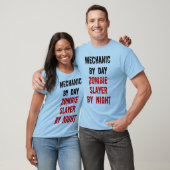 Zombie Mechanic Joke T-shirt (Unisex)