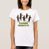 Zombie Meerkats! T-shirt (Voorkant)
