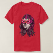zombie meisje 2 t-shirt (Design voorkant)