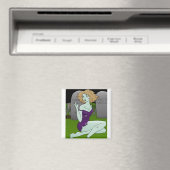 zombie meisje magneet (Insitu (Vaatwasser))