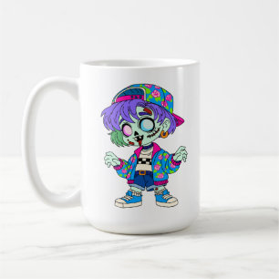 Zombie Meisje uit de Jaren 90 Koffiemok