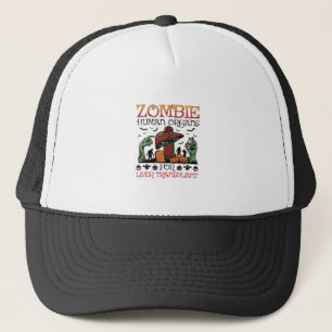 Zombie Menselijke Organen Levertransplantatie Hall Trucker Pet