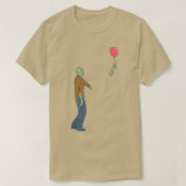 Zombie met ballon Zombies Funny Halloween Art 69 T-shirt (Design voorkant)