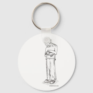 Zombie met Bunny Sleutelhanger