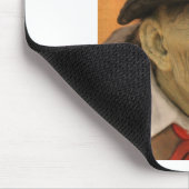 Zombie met Cigar en Top Hat Muismat (Hoek)
