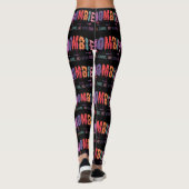 Zombie met Kinder vrouwen Leggings (Achterkant)