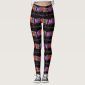 Zombie met Kinder vrouwen Leggings (Voorkant)