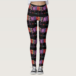 Zombie met Kinder vrouwen Leggings