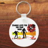 Zombie Mind Sleutelhanger (Voorkant)