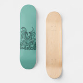 Zombie mit Drache Skateboard (Voorkant)