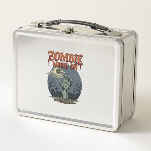 Zombie Modus Halloween Hand Maan Kerkhof_1 (Voorkant)