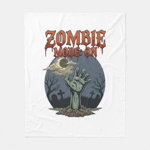 Zombie Modus Halloween Hand Maan Kerkhof_1 Fleece Deken