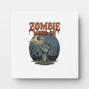 Zombie Modus Halloween Hand Maan Kerkhof_1 Fotoplaat
