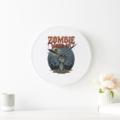 Zombie Modus Halloween Hand Maan Kerkhof_1 Grote Klok (Huis)
