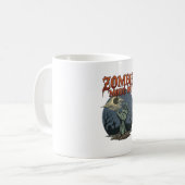 Zombie Modus Halloween Hand Maan Kerkhof_1 Koffiemok (Voorkant links)