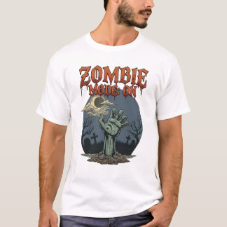 Zombie Modus Halloween Hand Maan Kerkhof_1 T-shirt