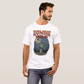 Zombie Modus Halloween Hand Maan Kerkhof_1 T-shirt (Voorkant volledig)