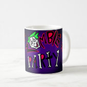 zombie-mok koffiemok (Voorkant rechts)