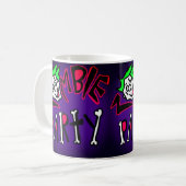 zombie-mok koffiemok (Voorkant links)