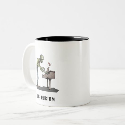 Zombie-Mokken en bekers Tweekleurige Koffiemok (Voorkant links)